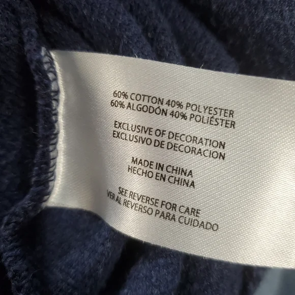 Banana Republic Men's Blue Knit Sweater Pullover Size Large - Picture 9 of 10